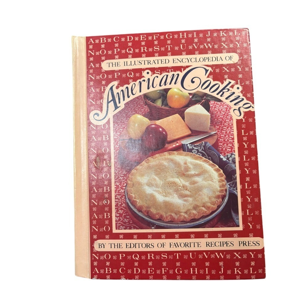 VTG Illustrated‎ Encyclopedia of American Cooking Vintage Cookbook Recipes